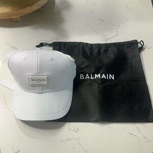 Balmain Paris Classic White Hat